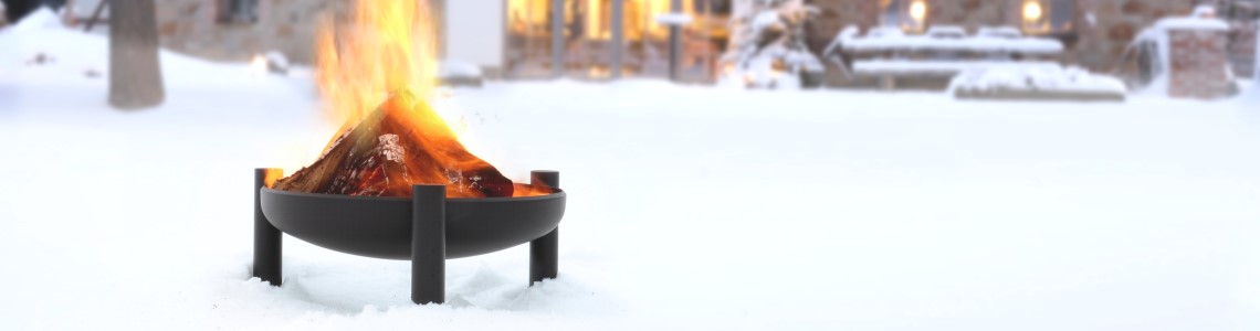 Feuerschalen beschichtet