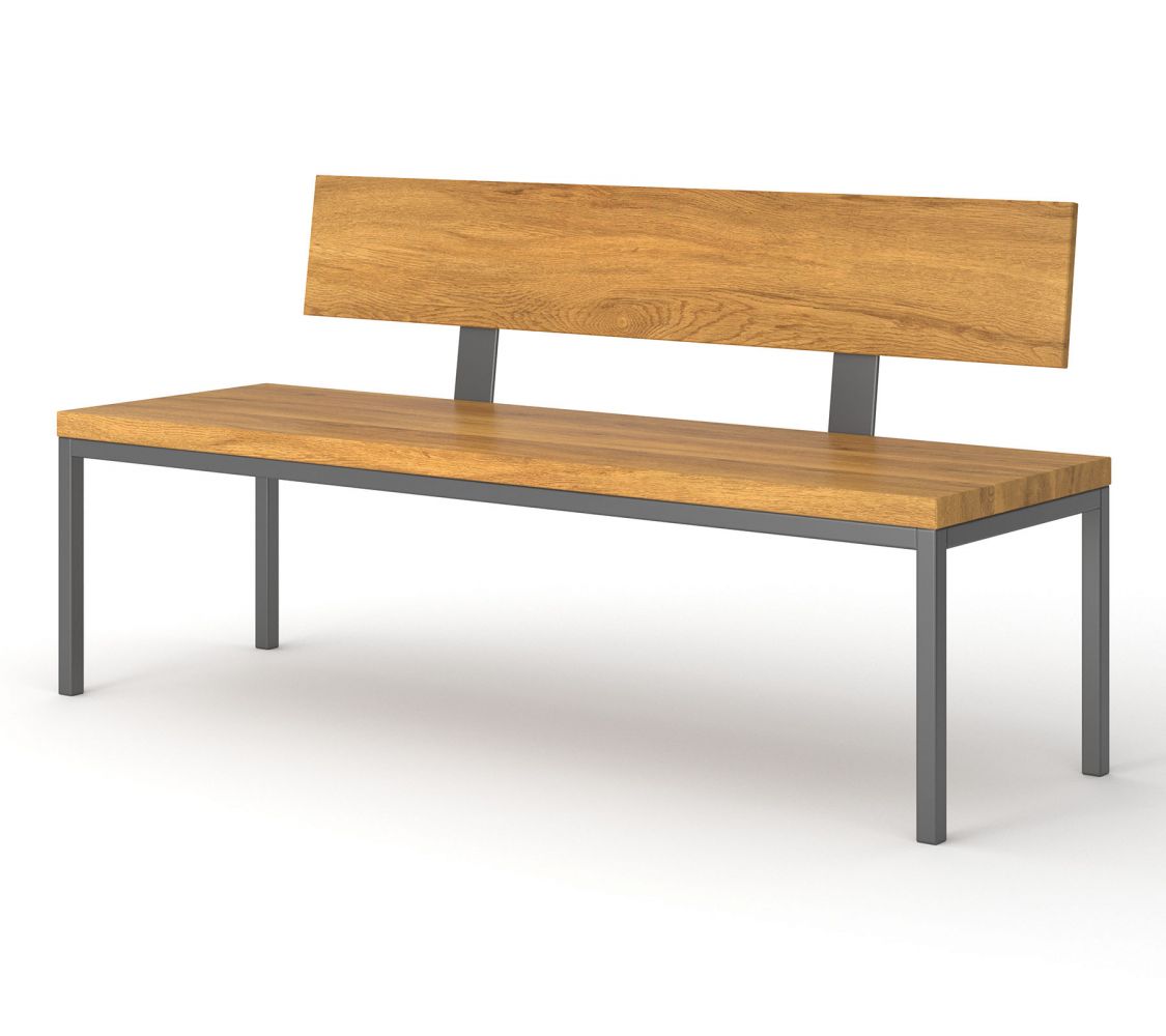 Bank-Tisch Kombination BERLIN aus Holz