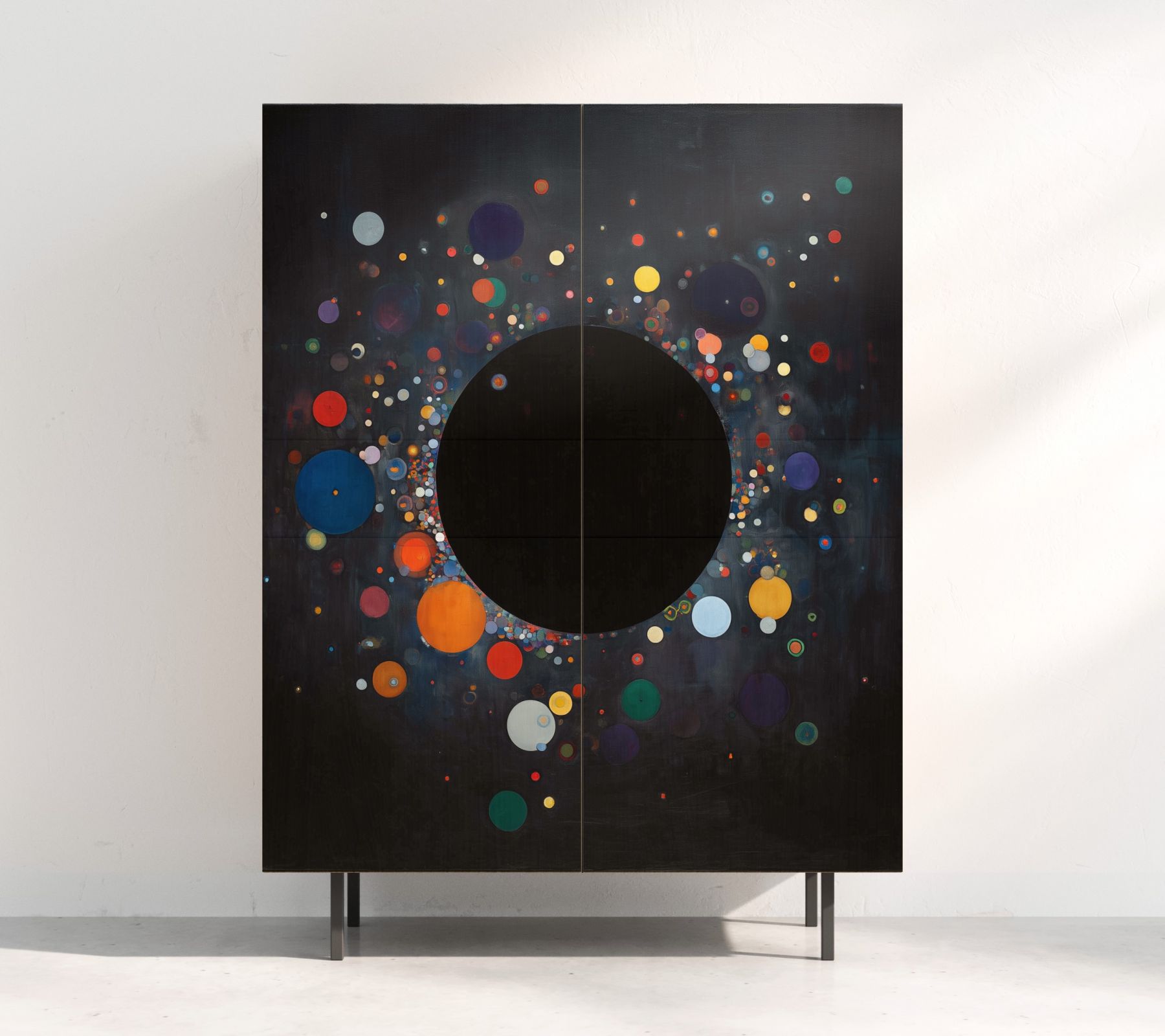 Highboard nach Maß "colored-points" Dekor Print 86 