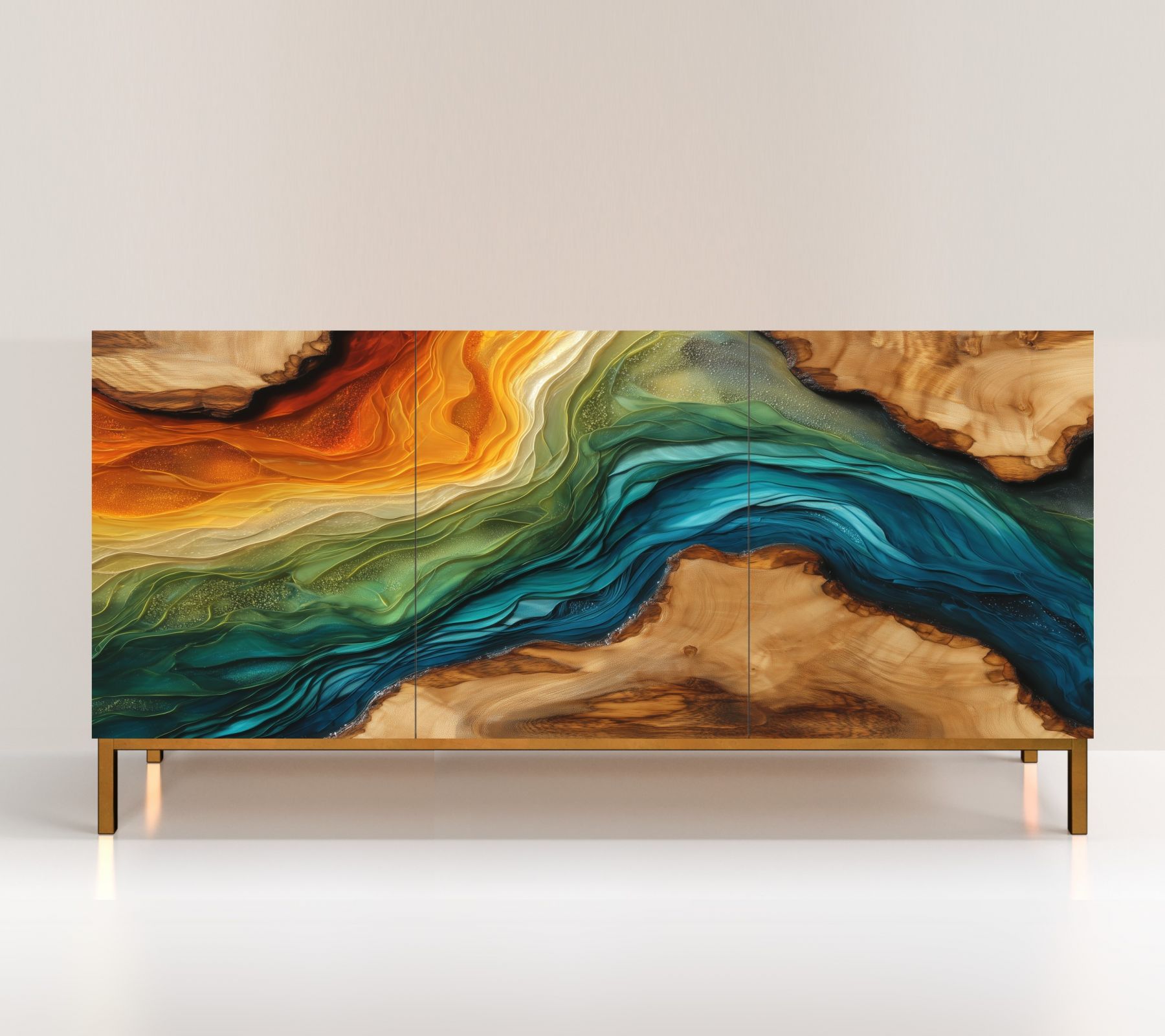 Sideboard nach Maß Board Si Print colorederth 