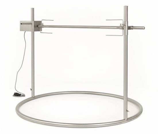 elektrischer Drehspieß aus Edelstahl