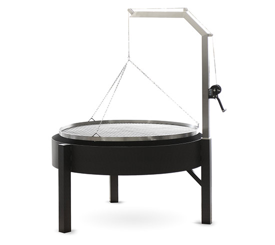 großer Gastrogrill + Glutrost + Kurbel