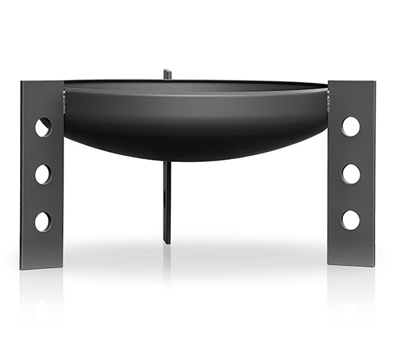 Feuerschale aus Stahl mit 3 Standbeinen