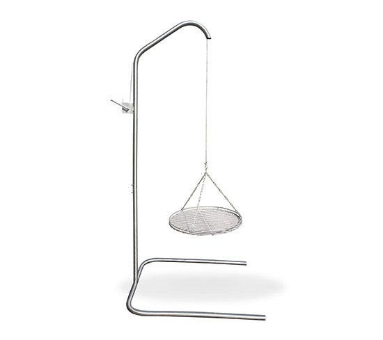 Schwenker mit Standfuss aus Edelstahl