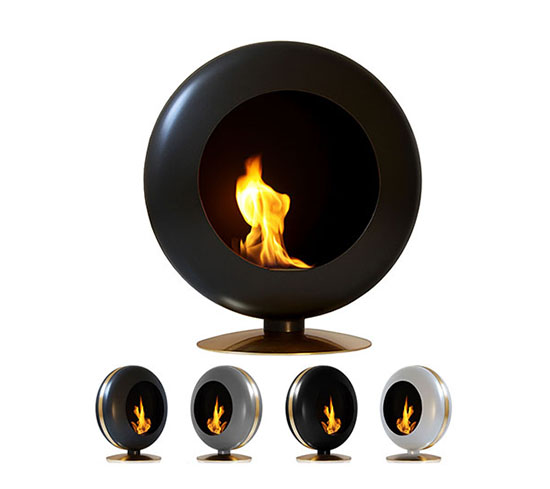 Standkamin Bioethanol Retro Kamin 