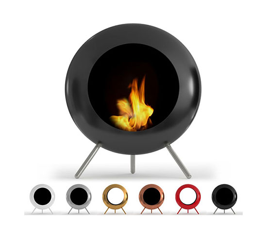 Bio Kamin freistehend retro 