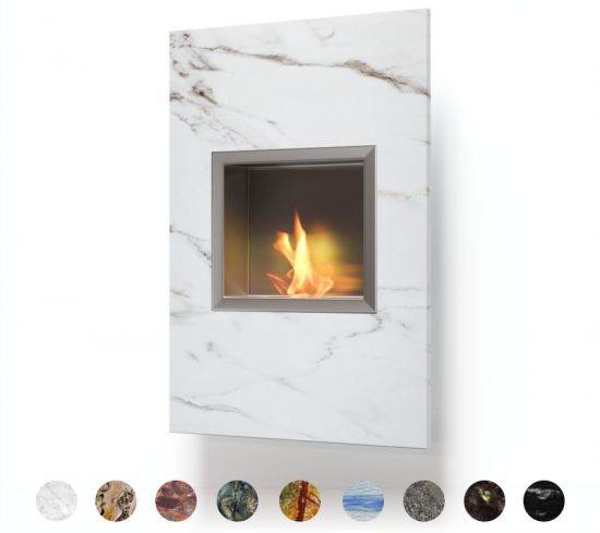 Natursteinkamin XXL Biokamin 110 x 70 