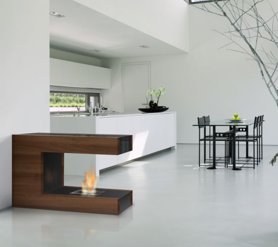 Ethanolkamin Raumteiler Biokamin 