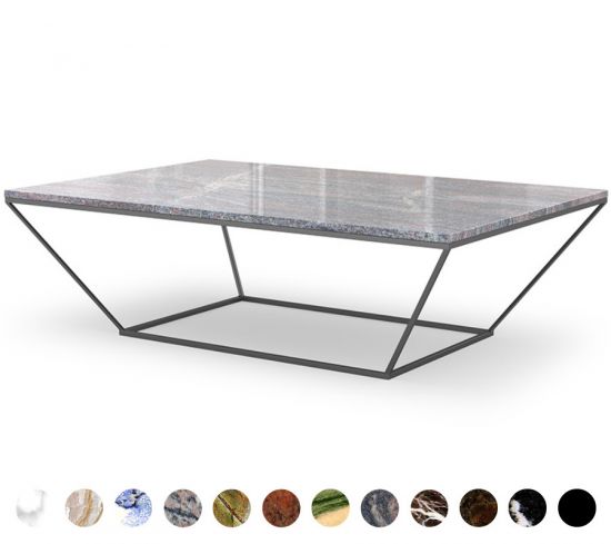 Marmortisch Granit Metall Florenz 