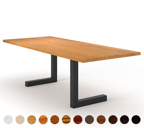 Couchtisch Modena Holz und Metall 