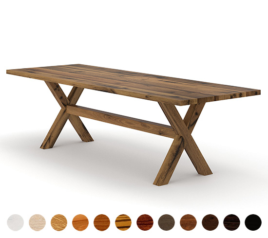 Couchtisch Toscana Massivholz Rustikal Urig 