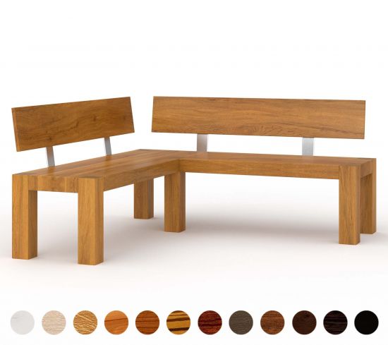 Eckbank Boston mit Lehne 