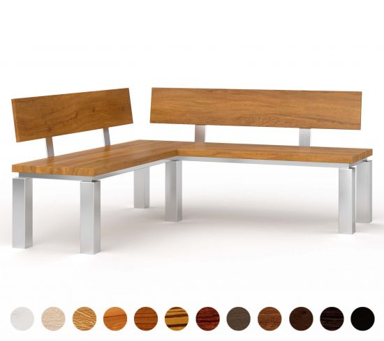 Eckbank New York mit Lehne 