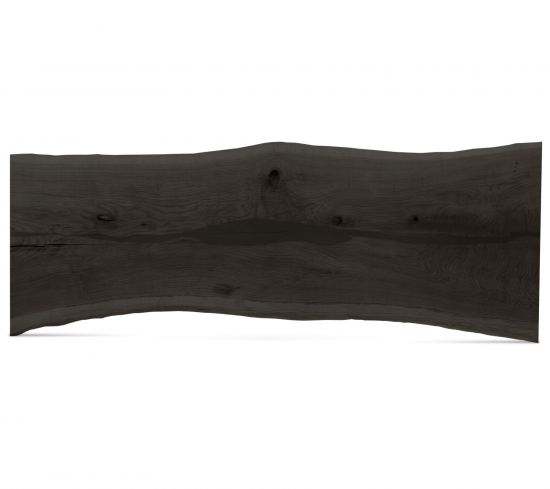 seltene Baumscheibe aus einem Stück nach Maß schwarz