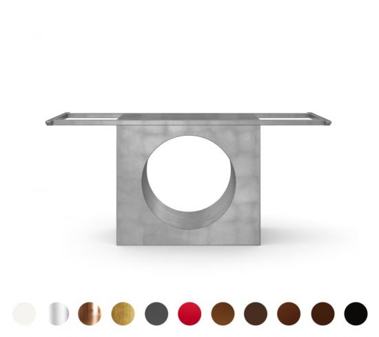 Olten - Modernes, geradliniges Tischgestell, viele Oberflächen wählbar, Fertigung nach Maß