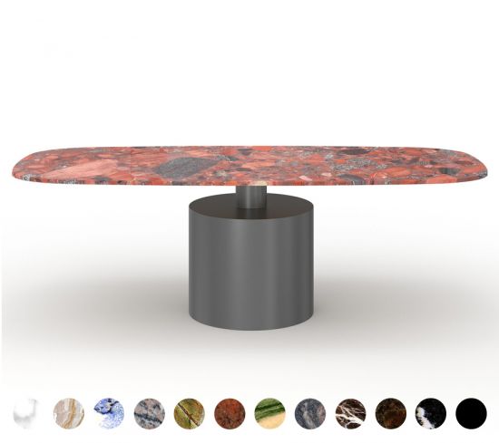 Premium Esstisch Naturstein nach Maß Almada 