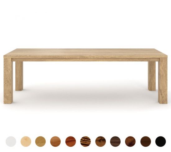 Esstisch aus Massivholz nach Maß planbar - Modell Milano