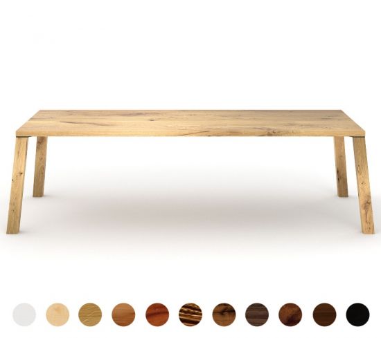 Holztisch modern Massivholz nach Maß Emden 