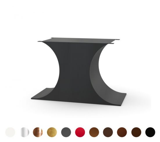 Rotterdam - Modernes, geradliniges Tischgestell, viele Oberflächen wählbar, Fertigung nach Maß