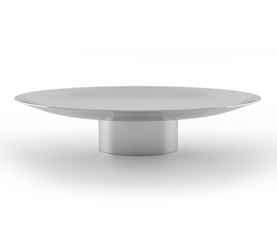 Feuerschale aus rostfreiem Edelstahl