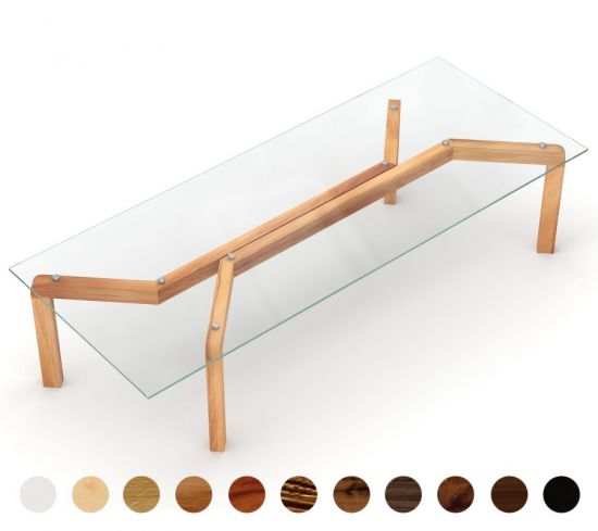 Glastisch Sofia nach Maß 