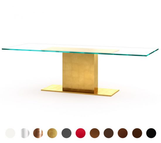 Glastisch moderner Esstisch Kilkenny 