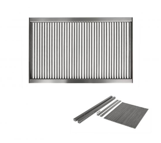 Zerlegbares Grillrost aus Edelstahl