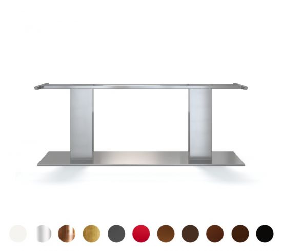 Hanoi - Modernes, geradliniges Tischgestell, viele Oberflächen wählbar, Fertigung nach Maß