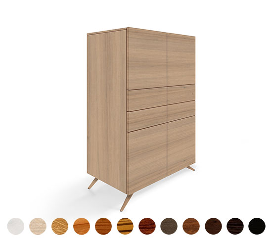 Highboard Lissabon mit Schubkästen 