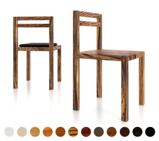 Stuhl Massivholz Boston 