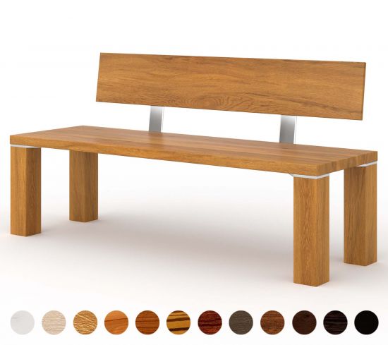 Bank Dallas mit Lehne 