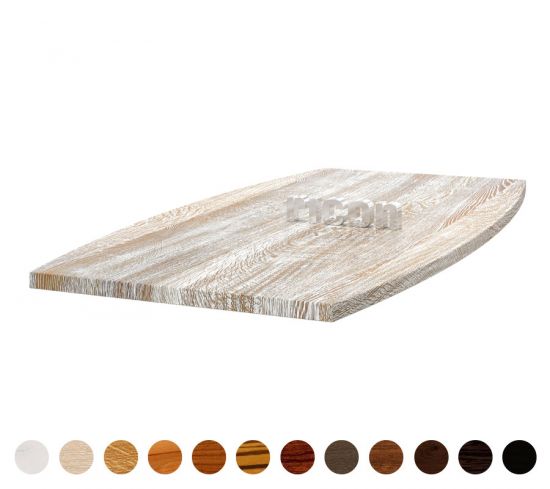 Tischplatte nach Maß (Bootsform) 