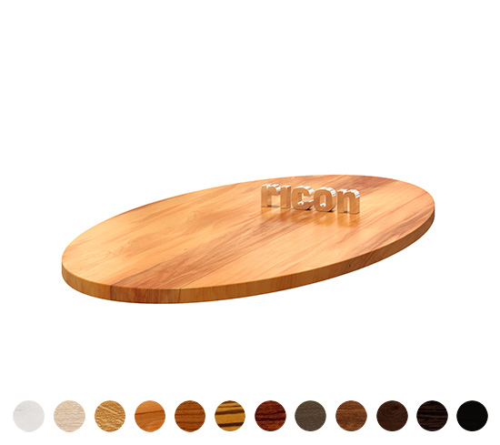 Tischplatte nach Maß (Oval) 