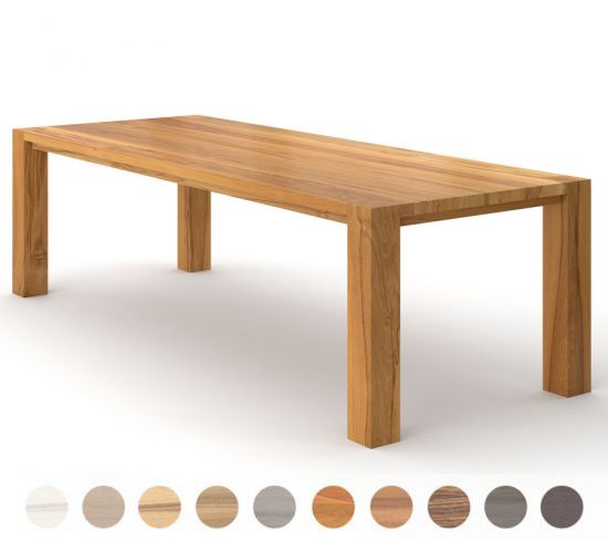 Premium Massivholztisch robust Korsika 