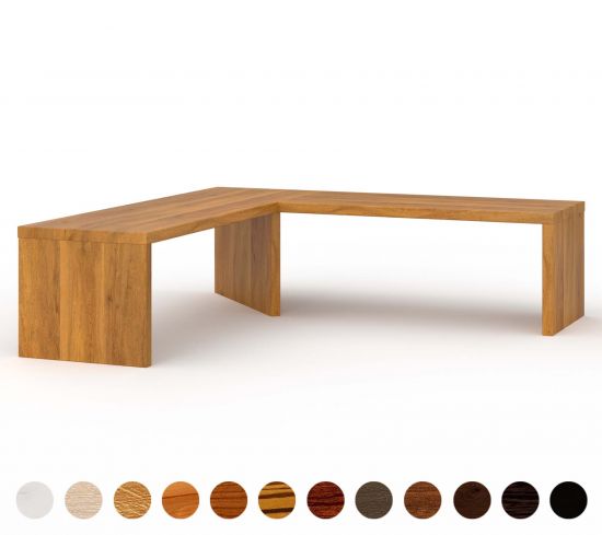 Eckbank Oslo nach Maß - 40 Massivhölzer zur Auswahl