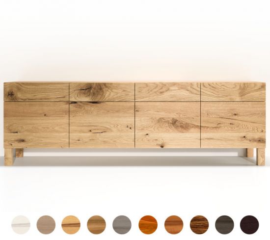 Lowboard Boston mit Schubkästen 