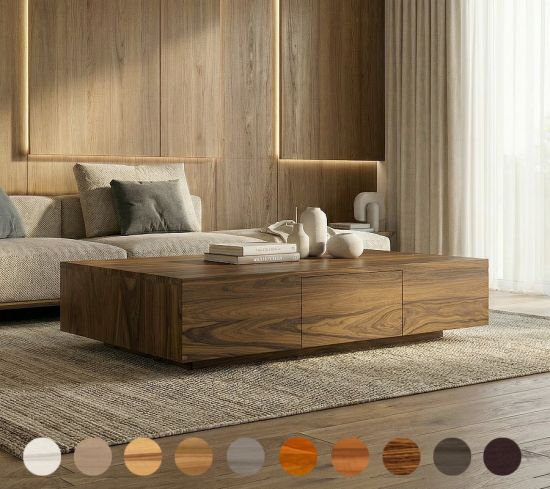 Couchtisch Bameko aus Massivholz 