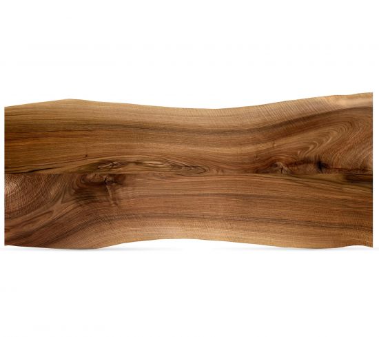 seltene Baumscheibe aus einem Nussbaum 