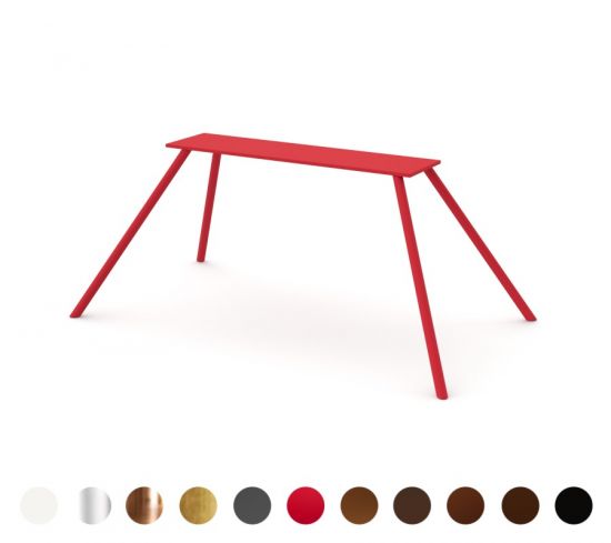 Graz - Modernes, geradliniges Tischgestell, viele Oberflächen wählbar, Fertigung nach Maß