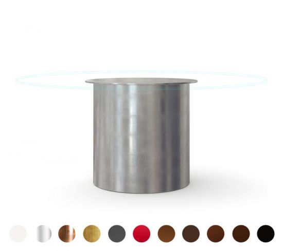 Massives Tischgestell rund in Ihren Wunschmaßen konfigurierbar