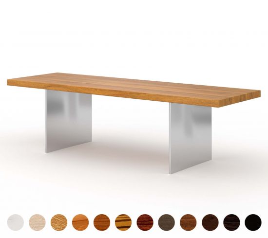 Bank Holz Metallwangen Genf 