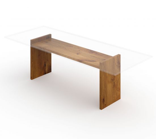 Tischgestell Massivholz Dresden 