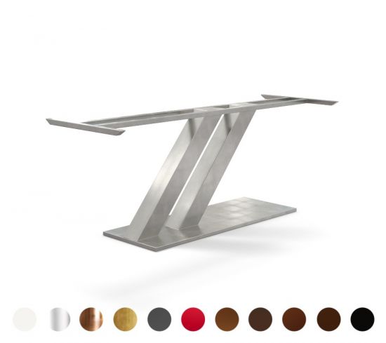 Kolin - Modernes, geradliniges Tischgestell, viele Oberflächen wählbar, Fertigung nach Maß