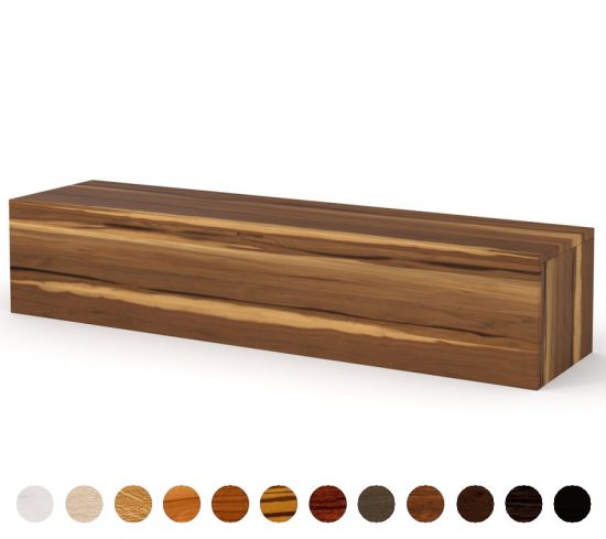 Sitzbank Holz massive Truhe 