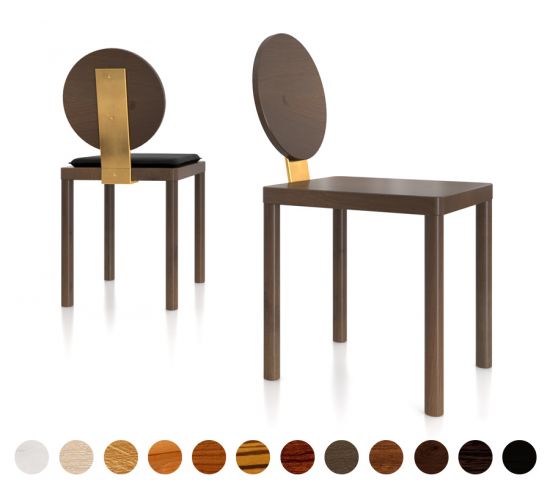 Holzstuhl massiv Ruhland 