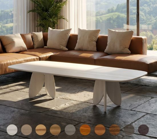 Couchtisch Massivholz Eiche Ferrol 