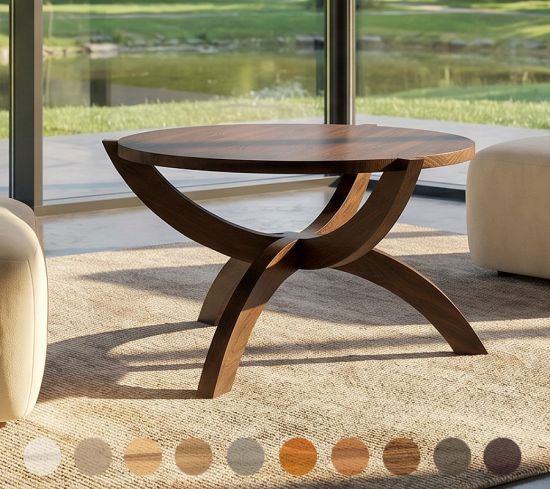 Couchtisch Malaga aus Massivholz 