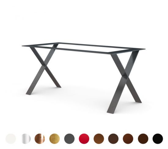 Kirow - Modernes, geradliniges Tischgestell, viele Oberflächen wählbar, Fertigung nach Maß