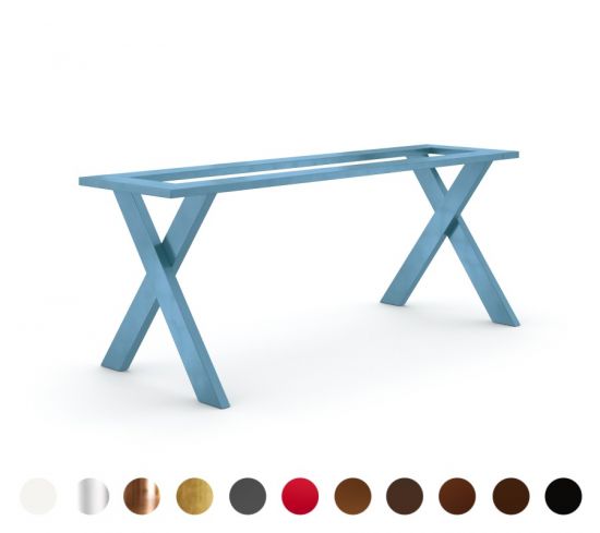 Ravenna - Modernes, geradliniges Tischgestell, viele Oberflächen wählbar, Fertigung nach Maß