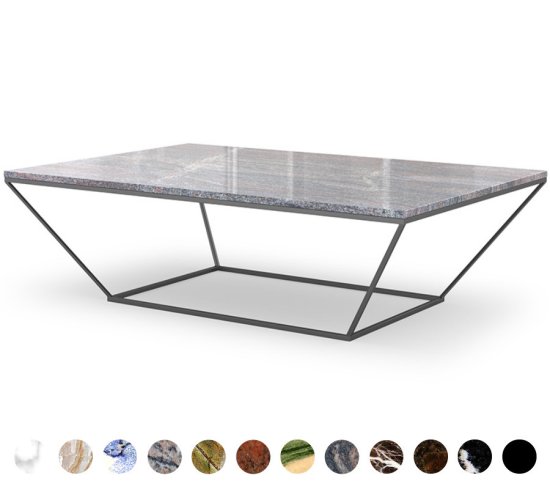 Marmortisch Granit Metall Florenz 